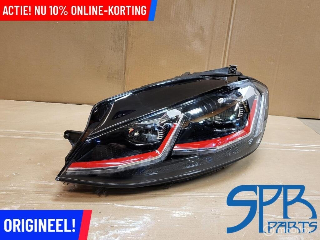 Vw GOLF 7 VII 7.5 FACELIFT GTI LED KOPLAMP LINKS 5G1941059E