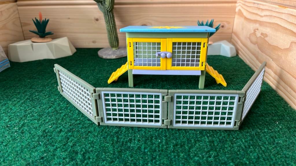 Schleich 41800 limited edition konijnenhok, Ophalen of Verzenden, Zo goed als nieuw, Poppenhuis