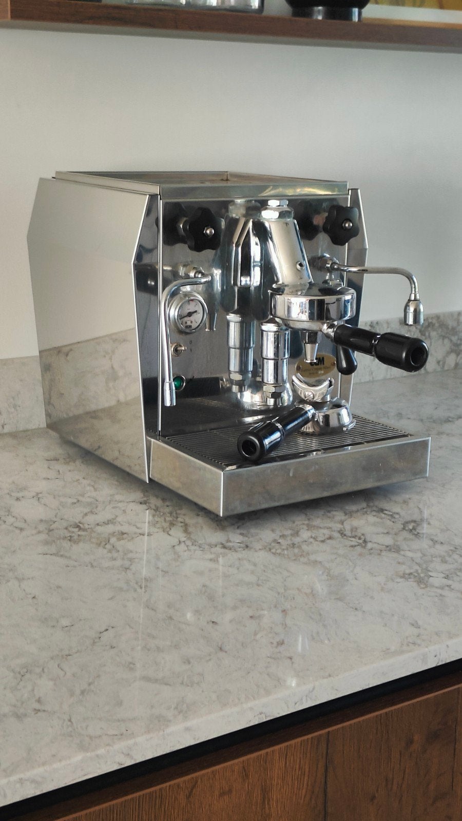 ECM Giotto E61 - Groot onderhoud gehad, Ophalen, Espresso apparaat, 10 kopjes of meer, Zo goed als nieuw