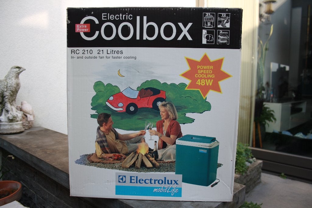 Electrolux Koelbox, Ophalen, Gebruikt
