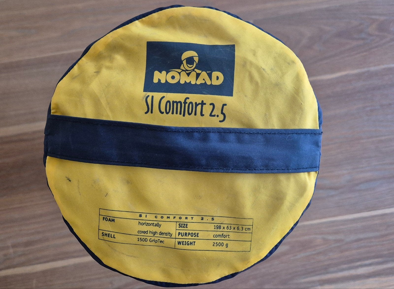 Nomad SI Comfort 2.5 zelfopblaasbare slaapmat, Ophalen, Zo goed als nieuw