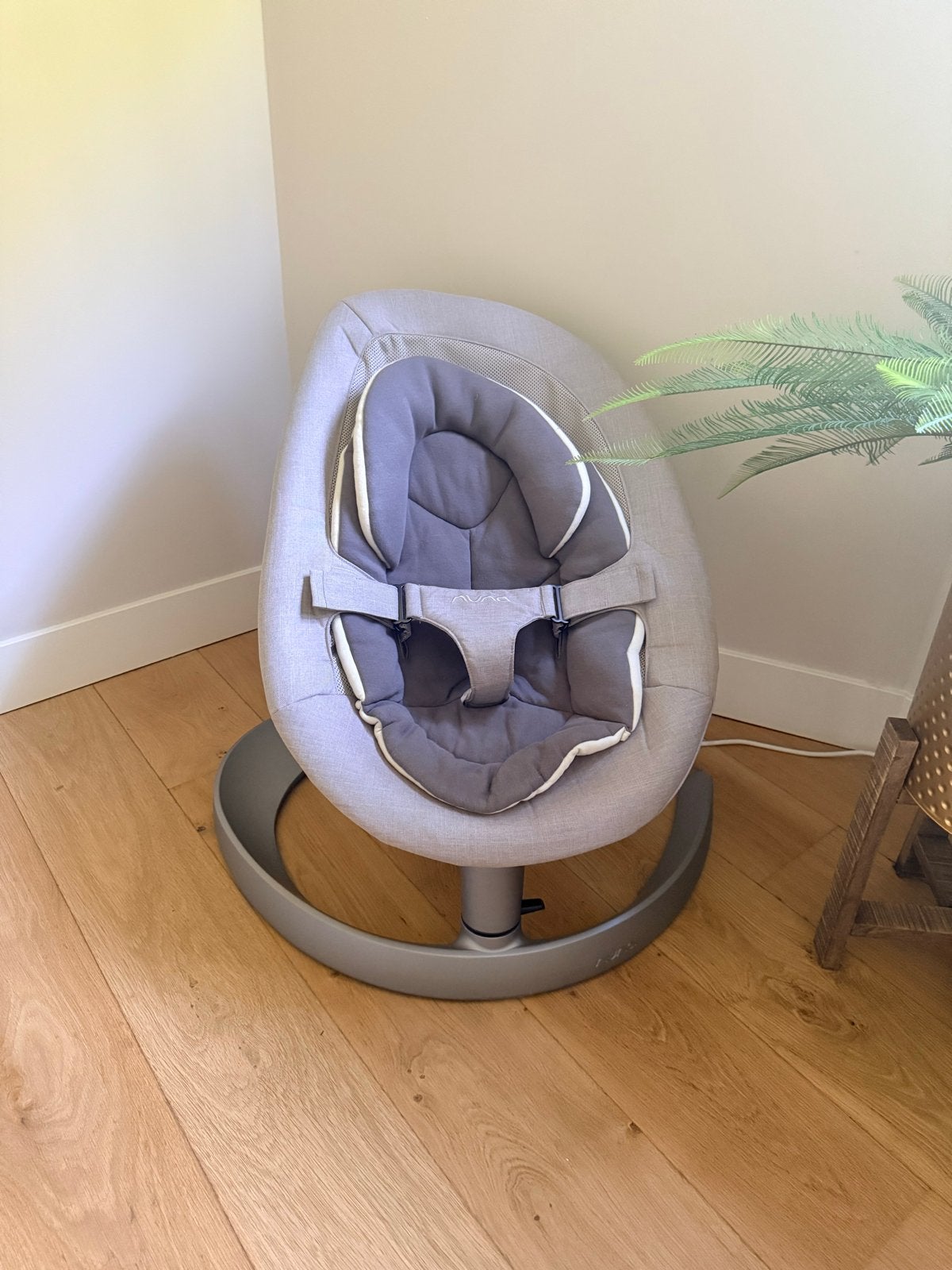 Nuna Leaf Wipstoel - Zo goed als nieuw, Kinderen en Baby's, Wipstoeltjes, Wipstoel, Ophalen, Overige merken, Met gordel(s) of riempje(s)