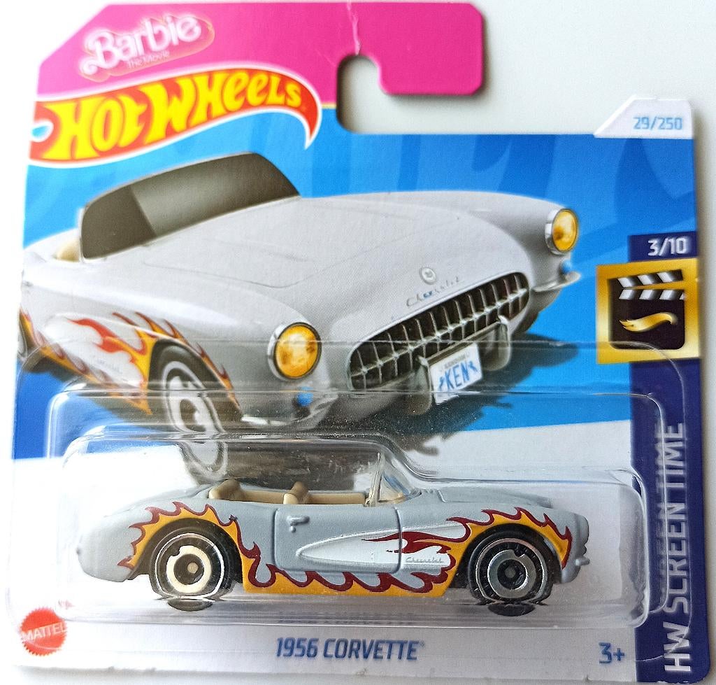 Hot Wheels 1956 Corvette, Barbie, Ophalen, Nieuw, Auto