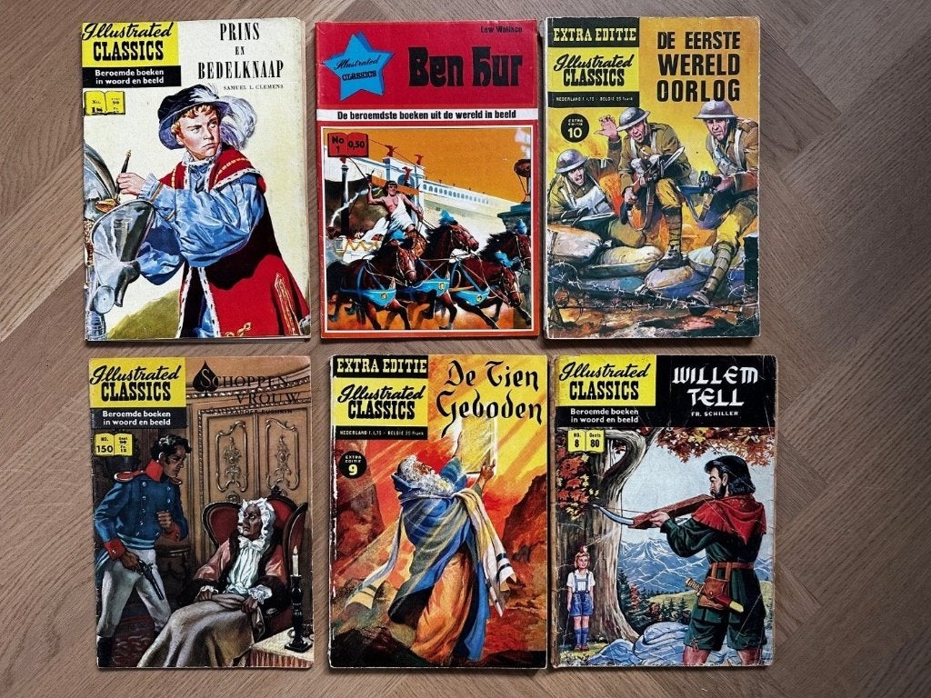 Illustrated Classics collectie (16) incl. zeldzame editie!, Boeken, Stripboeken, Complete serie of reeks, Illustrated Classics
