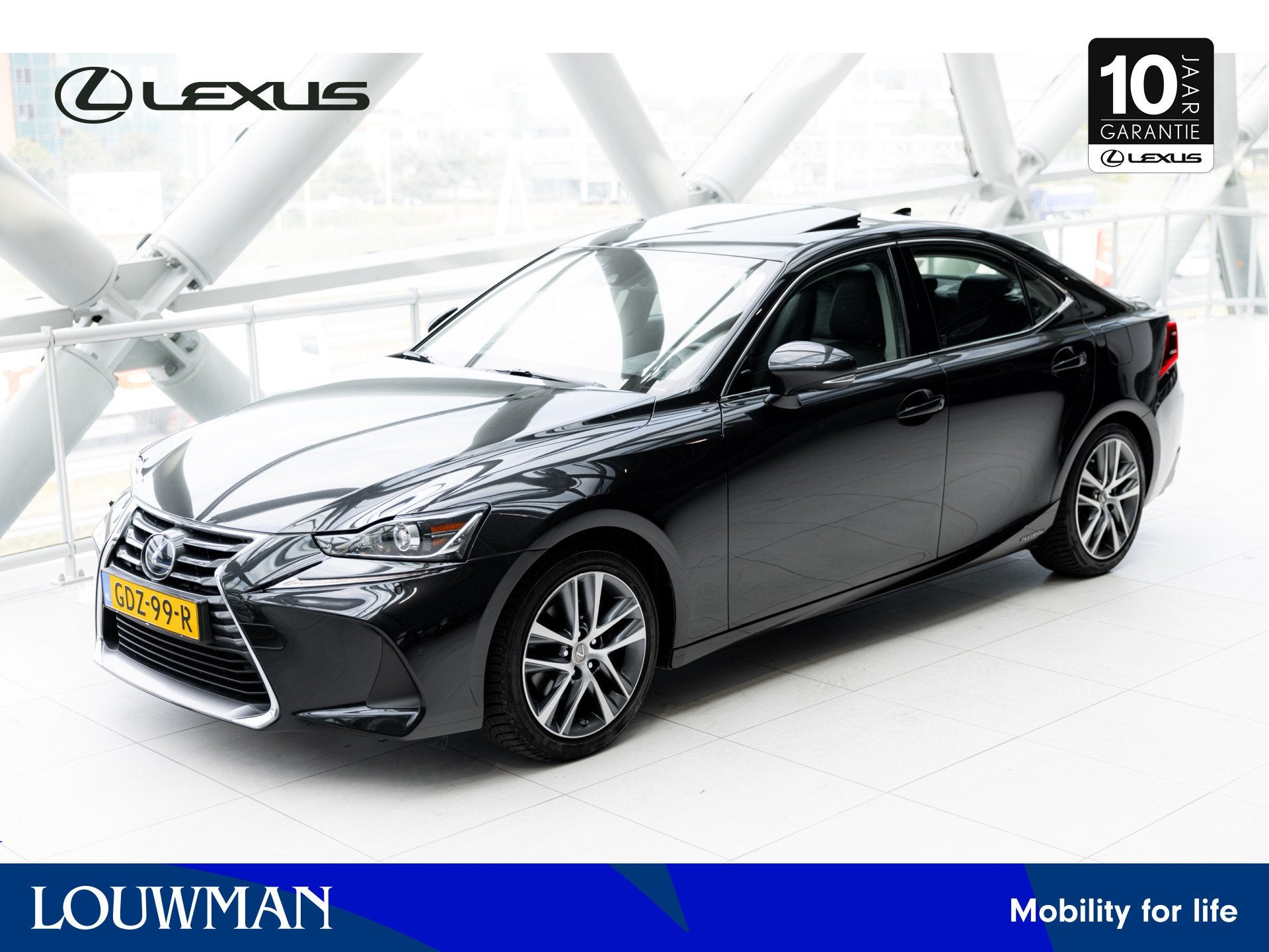 Lexus IS 300h Hybrid Business Line Limited | Schuifdak | Nav, Auto's, Automaat, 12 maanden, Achterwielaandrijving, Gebruikt