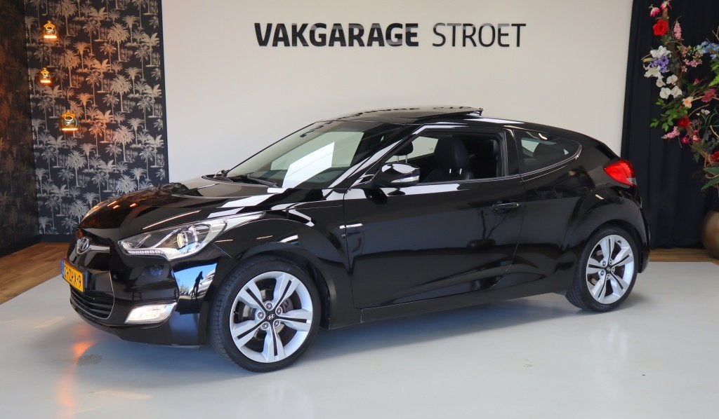 Hyundai Veloster 1.6 GDI i-Catcher | nw koppeling | volldeal, Auto's, Voorwielaandrijving, Gebruikt, 4 cilinders, 4 stoelen