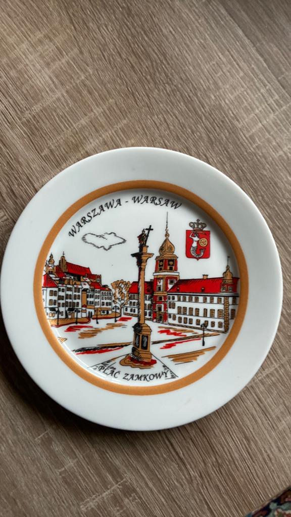 Wandbord Warschau, Ophalen of Verzenden