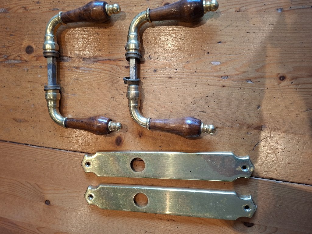 Deur beslag koper, Ophalen of Verzenden, Koper