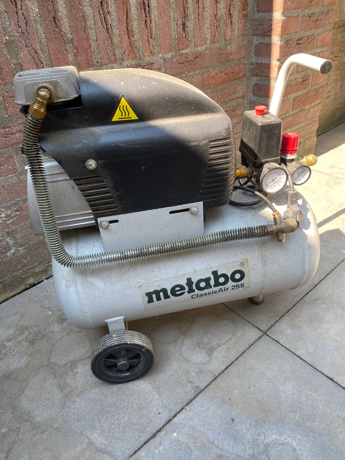 Metabo Compressor werkt prima, Minder dan 25 liter, Ophalen, Gebruikt, 200 tot 400 liter/min