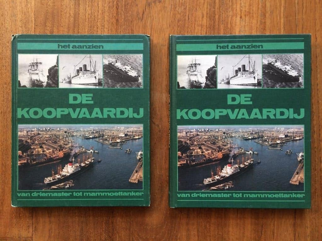 Het aanzien van de koopvaardij geschiedenis scheepvaart, Ophalen of Verzenden, Gebruikt, Boek of Tijdschrift