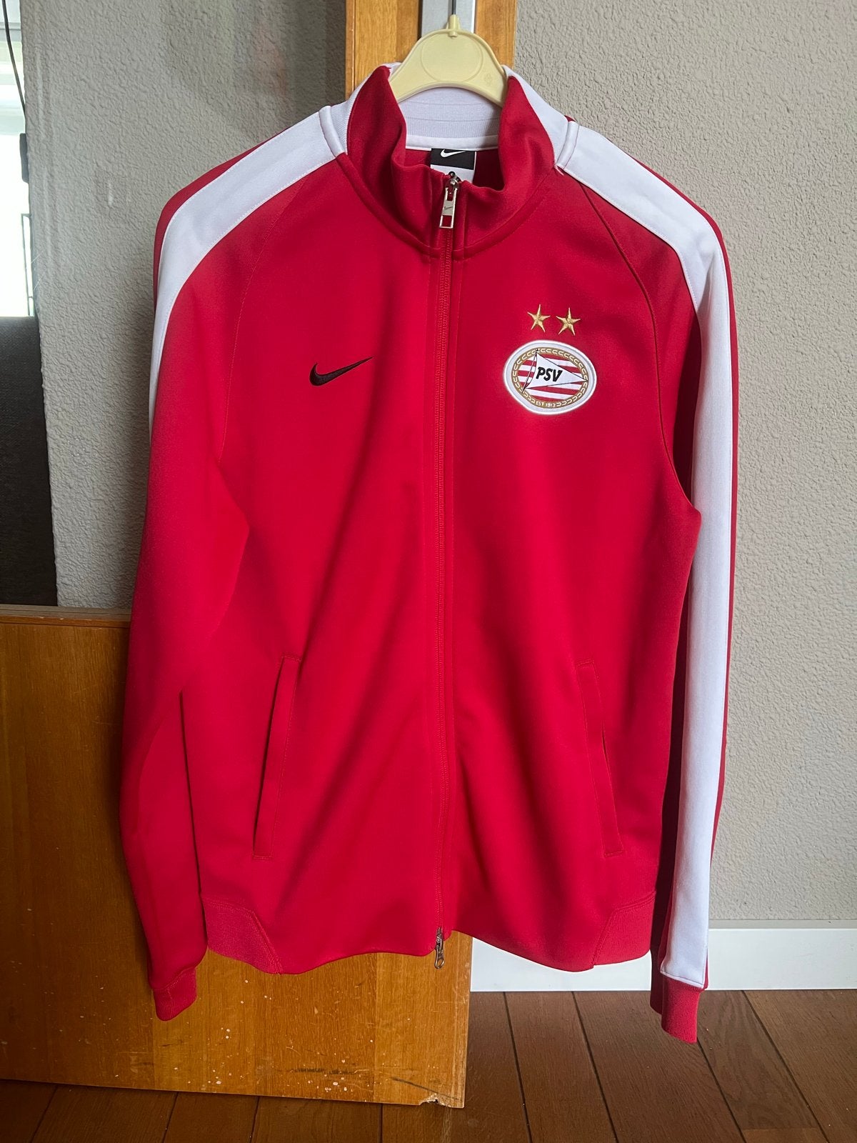 PSV Nike Trainingsjack Rood junior Maat S, Ophalen of Verzenden, Zo goed als nieuw