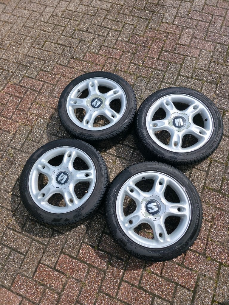 Seat velgen steekmaat 5×100 naafdiameter 57,1, Auto-onderdelen, Banden en Velgen, Ophalen, Gebruikt, Velg(en), 16 inch
