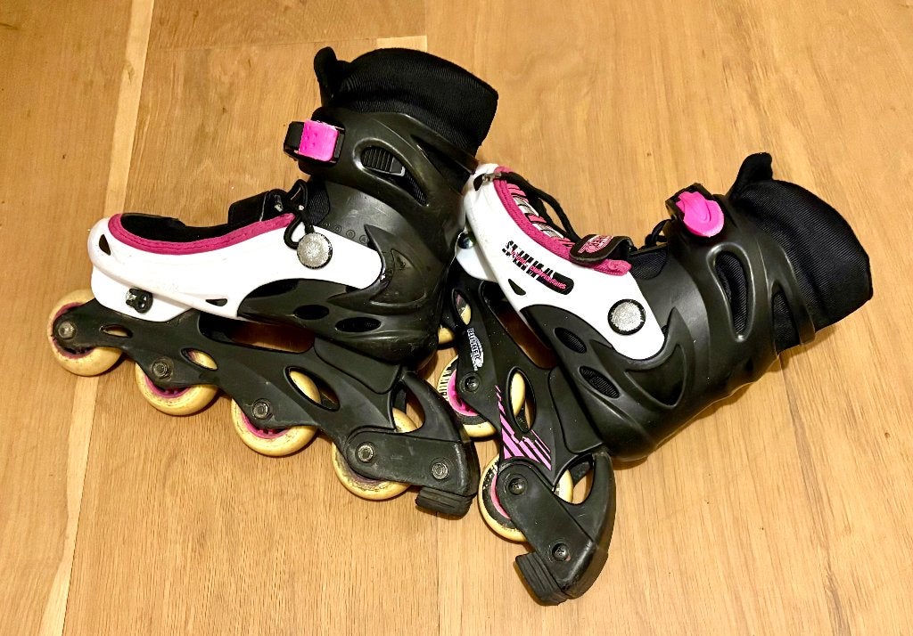 Verstelbare rolschaatsen voor kinderen, Ophalen of Verzenden, Gebruikt, Kinderen