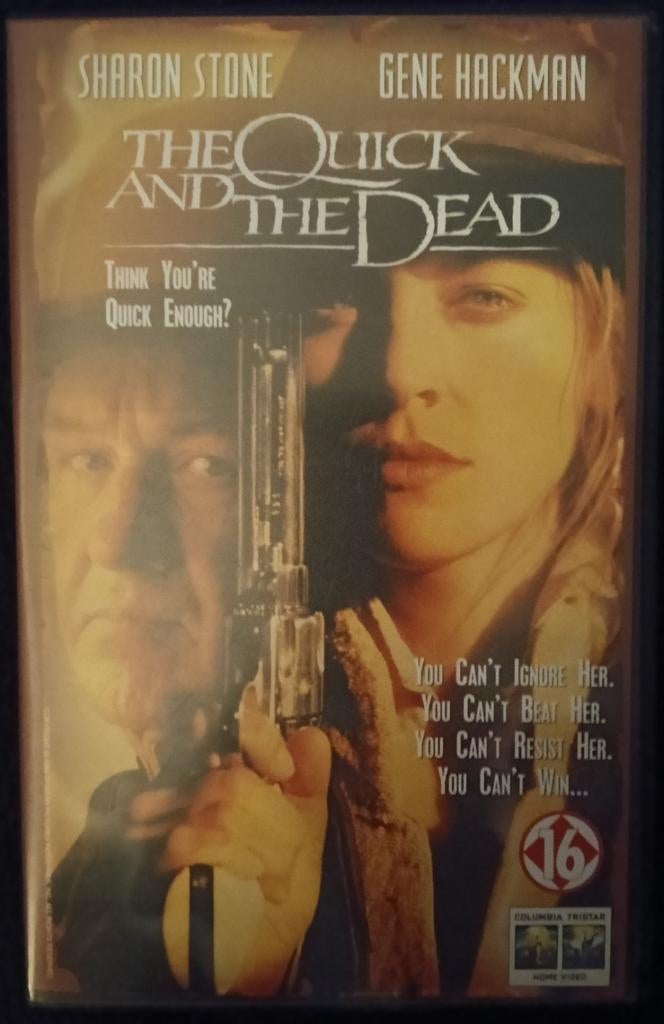 The Quick And The Dead vhs, Vanaf 16 jaar, Ophalen of Verzenden, Zo goed als nieuw, Horror