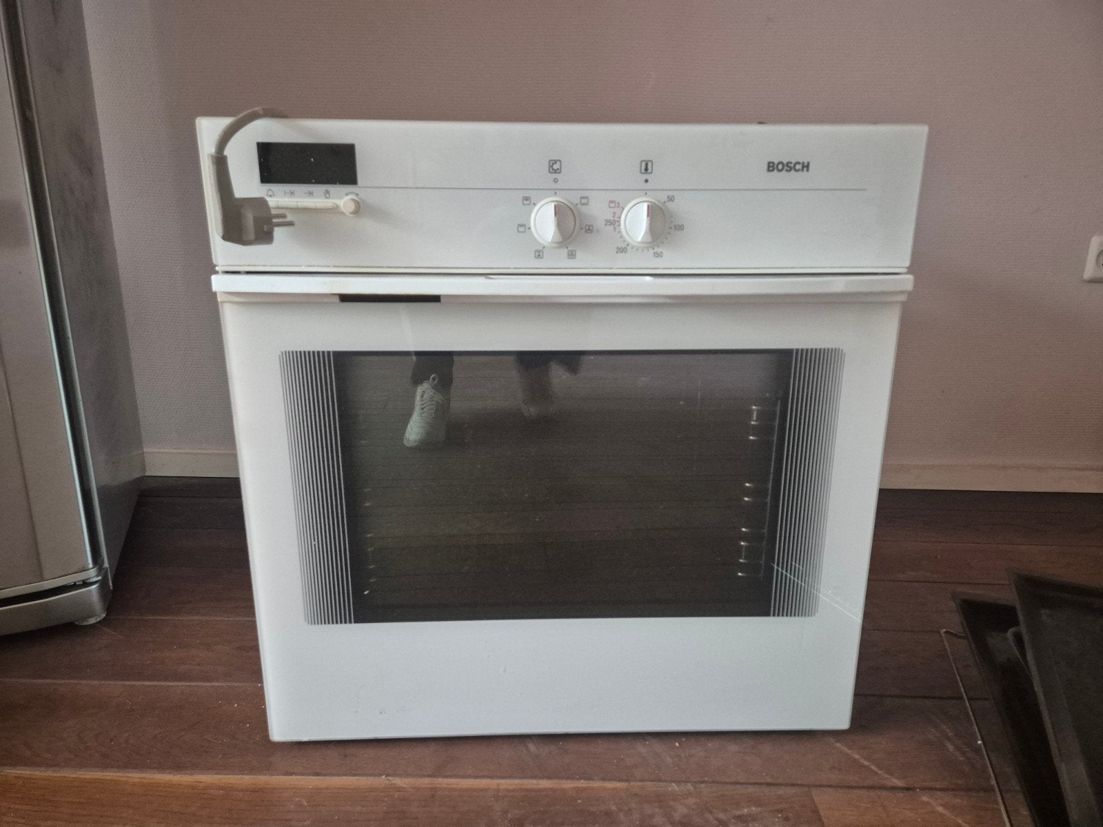 Bosch HBN 252 A Heteluchtoven - Wit, Inbouw, Witgoed en Apparatuur, Ovens, Ophalen, Gebruikt, Hete lucht, Bosch