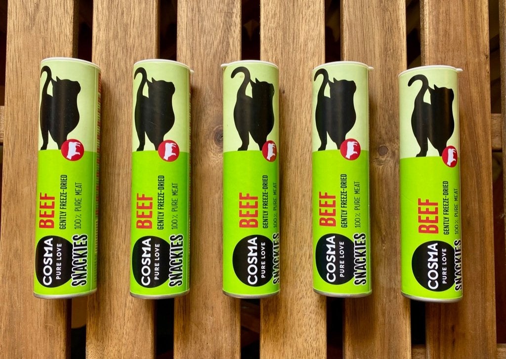 Cosma Snacks voor Katten - 100% Rund, Ophalen of Verzenden, Kat