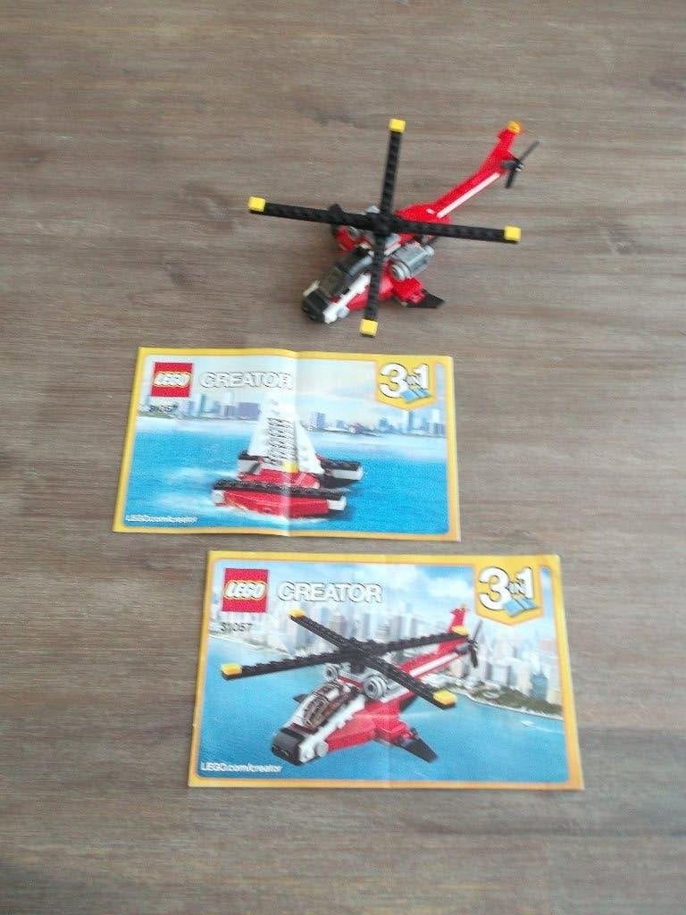 lego creator 31057 air blazer (2017), Gebruikt, Lego, Ophalen of Verzenden, Creator