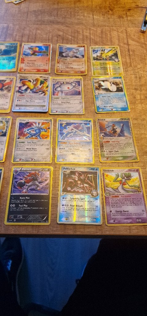 Pokemon, Ophalen of Verzenden, Gebruikt, Meerdere kaarten, Foil