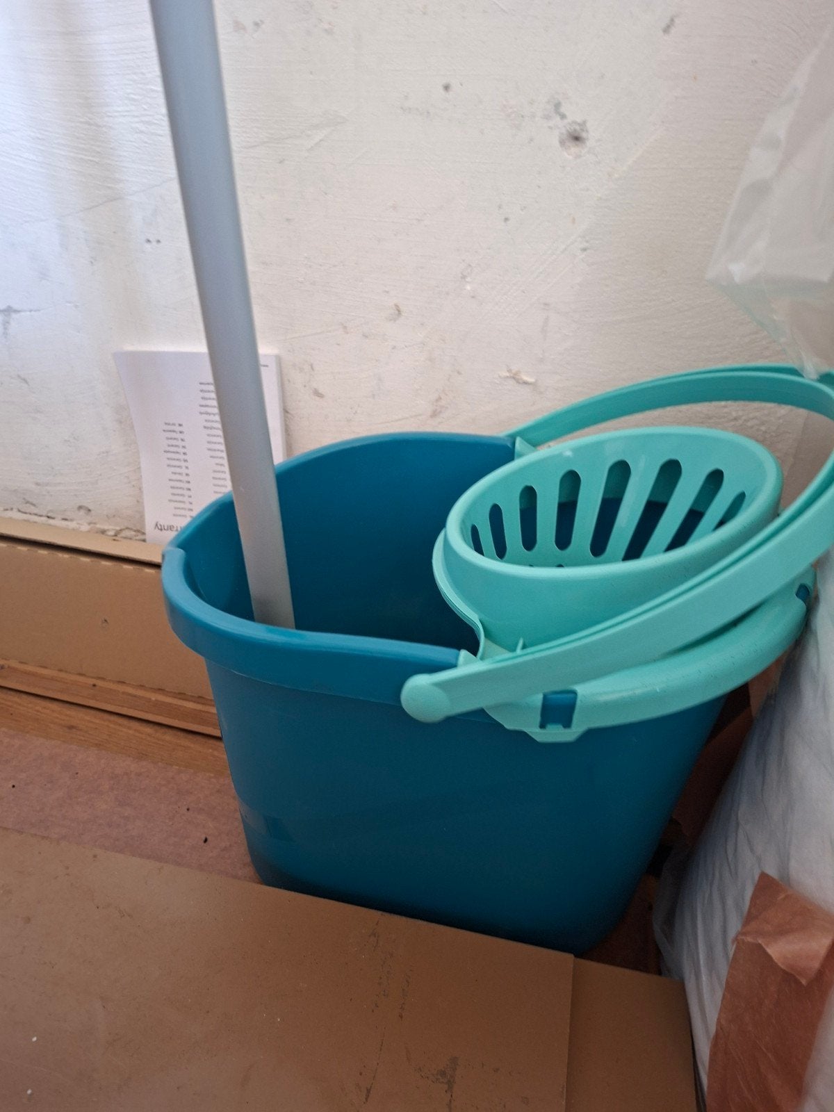 Leifheit mop bucket with mop stick, Ophalen