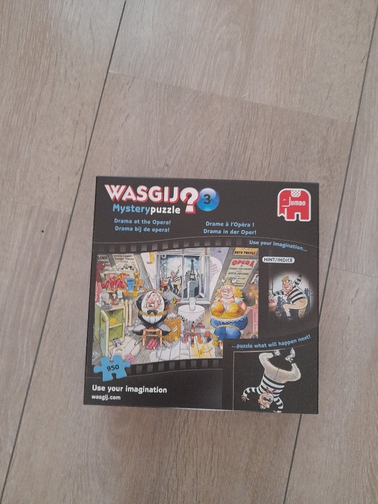WASGIJ PUZZEL, Ophalen of Verzenden, 500 t/m 1500 stukjes, Zo goed als nieuw