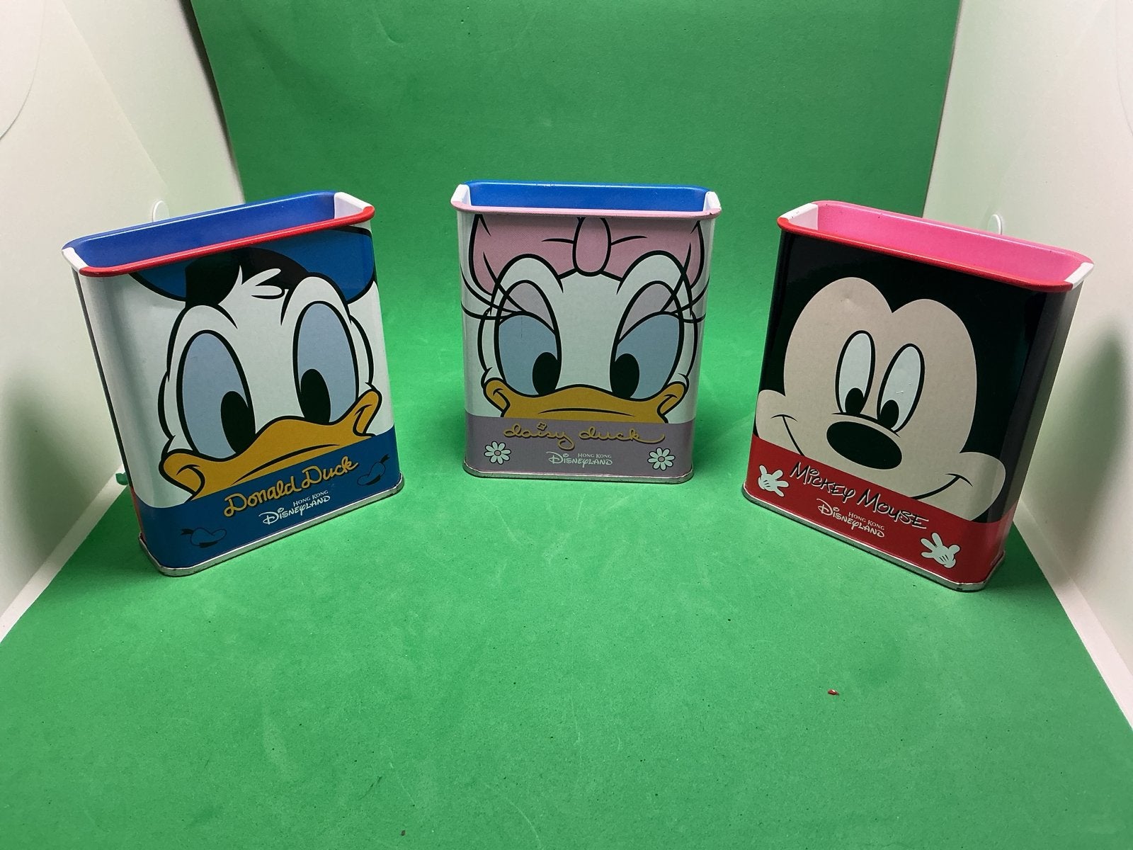 Disney blikken: Mickey, Donald & Daisy Duck, Verzamelen, Disney, Ophalen of Verzenden, Donald Duck, Gebruikt, Overige typen