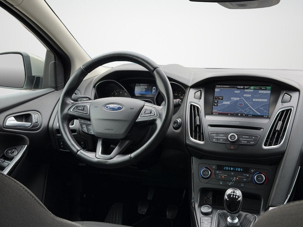 Ford Focus Wagon 1.0 Titanium Edition Clima|Cruise|Dode-Hoek, Auto's, 125 pk, Gebruikt, Euro 6, Origineel Nederlands