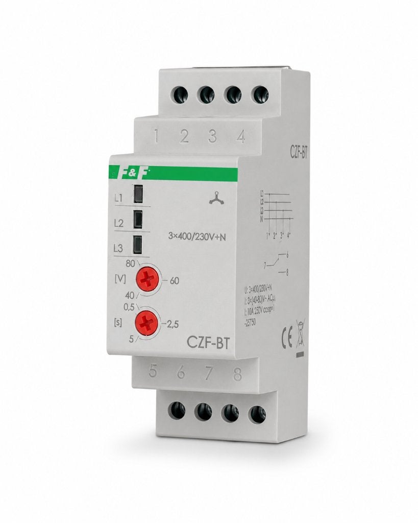F&F CZF-BT fasebewakingsrelais – 3400230V+N, Overige merken, ., Nieuw, Ophalen of Verzenden