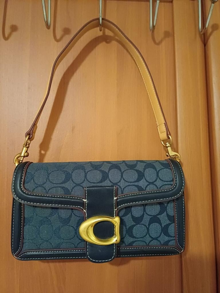 Coach tasje met C-logo, Ophalen of Verzenden, Nieuw, Blauw, Schoudertasje