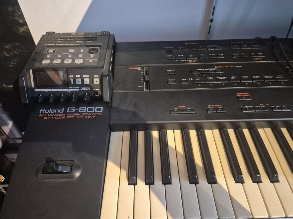 Roland G-800 arranger work station, Ophalen, Gebruikt, 61 toetsen, Roland