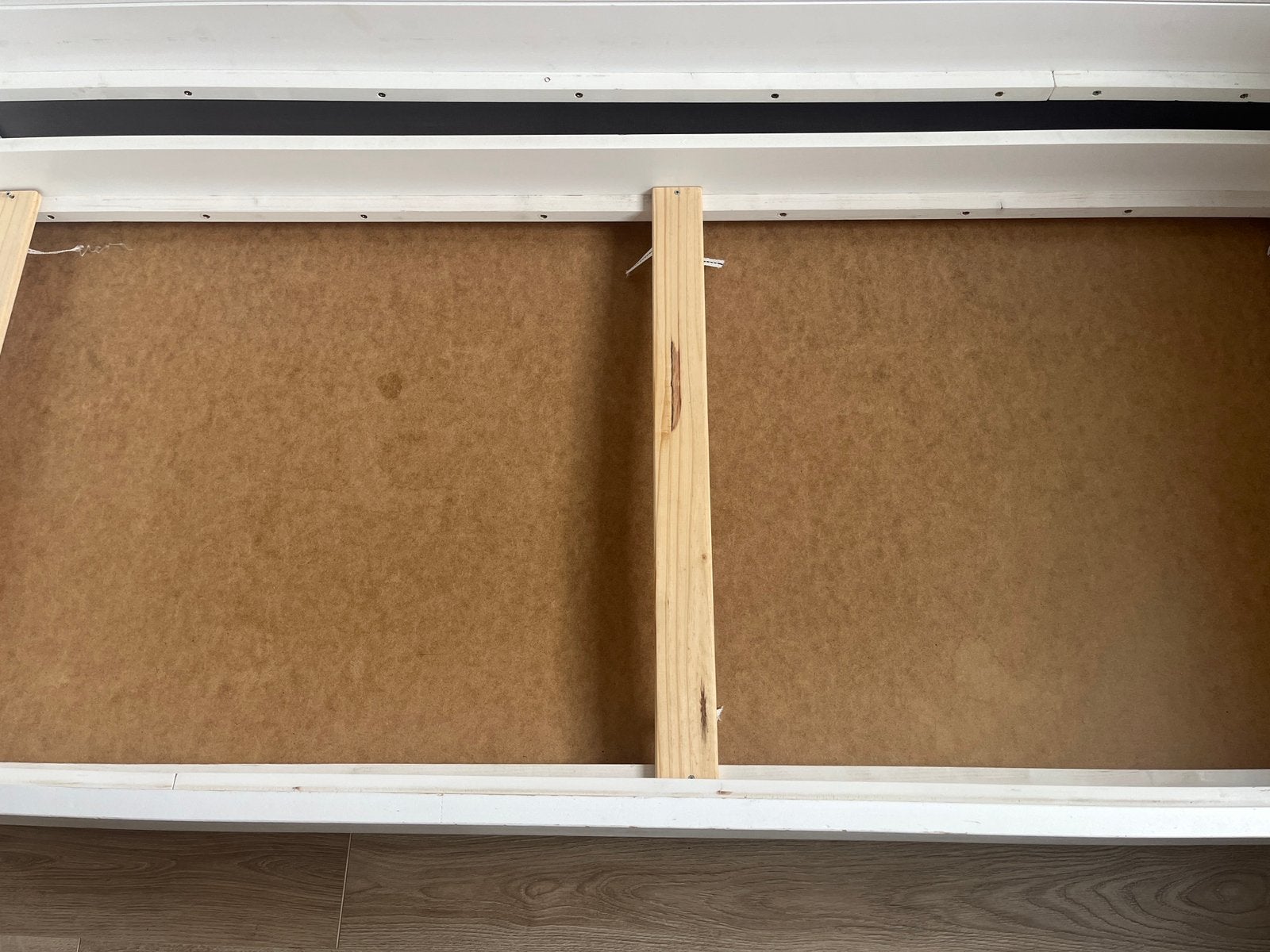 wit bed 90x200, Ophalen, Gebruikt, 90 cm, Eenpersoons