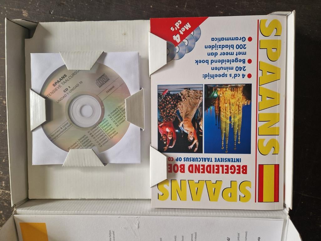 Spaans intensieve taalcursus op cd nieuw, Boeken, Ophalen of Verzenden, Nieuw, Overige onderwerpen