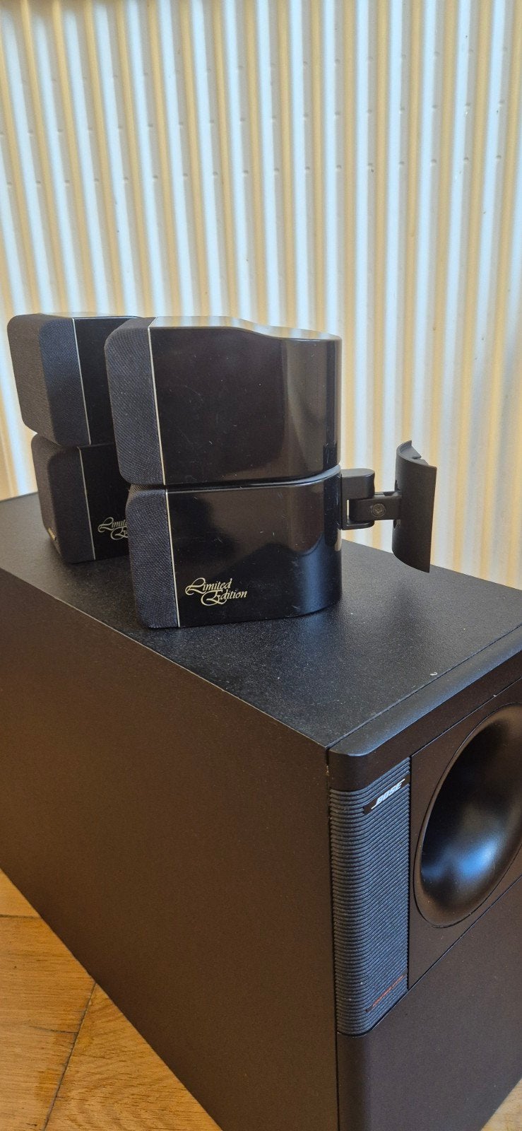Bose Acoustimass 5 Series II Limited Edition, Ophalen of Verzenden, Gebruikt, 2.1-systeem, Overige merken