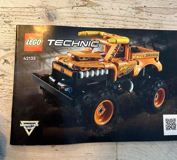 LEGO Technic Monster Jam El Toro Loco 42135, Lego, Ophalen of Verzenden, Zo goed als nieuw, Complete set