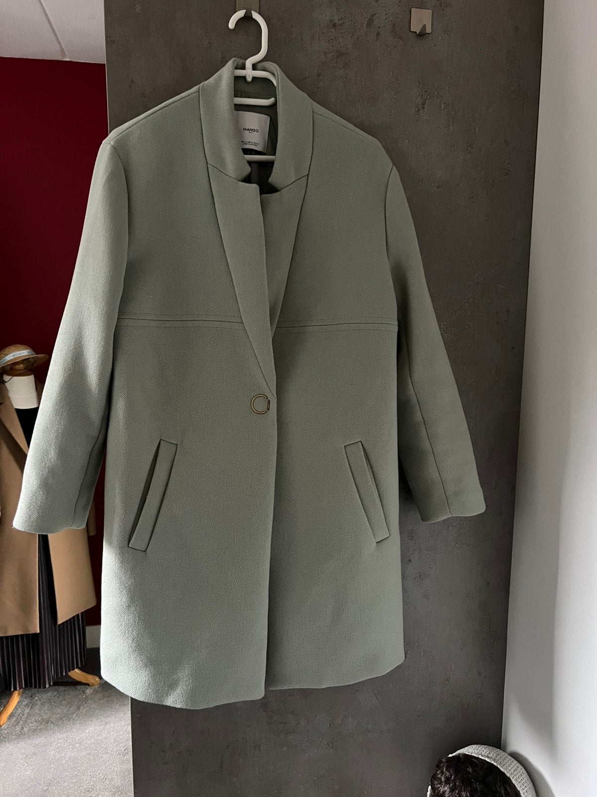 Winterjas, Ophalen of Verzenden, Zo goed als nieuw, Maat 38/40 (M), Groen