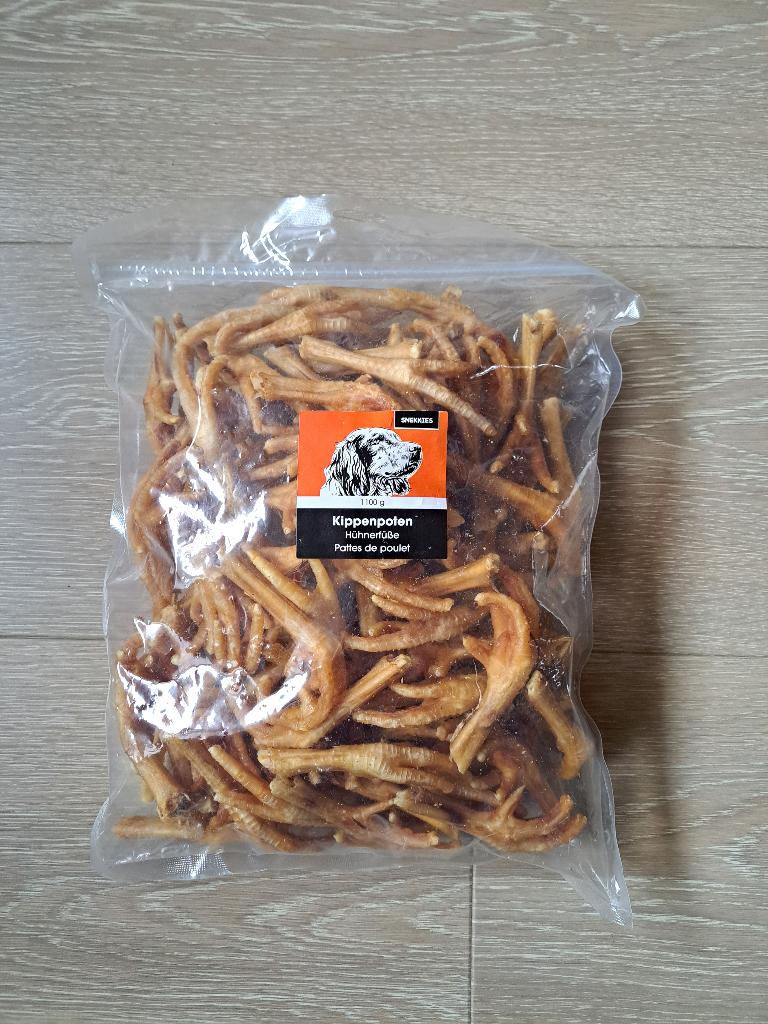 1 kg kippenpoten hond (NIEUW), Dieren en Toebehoren, Ophalen of Verzenden, Hond