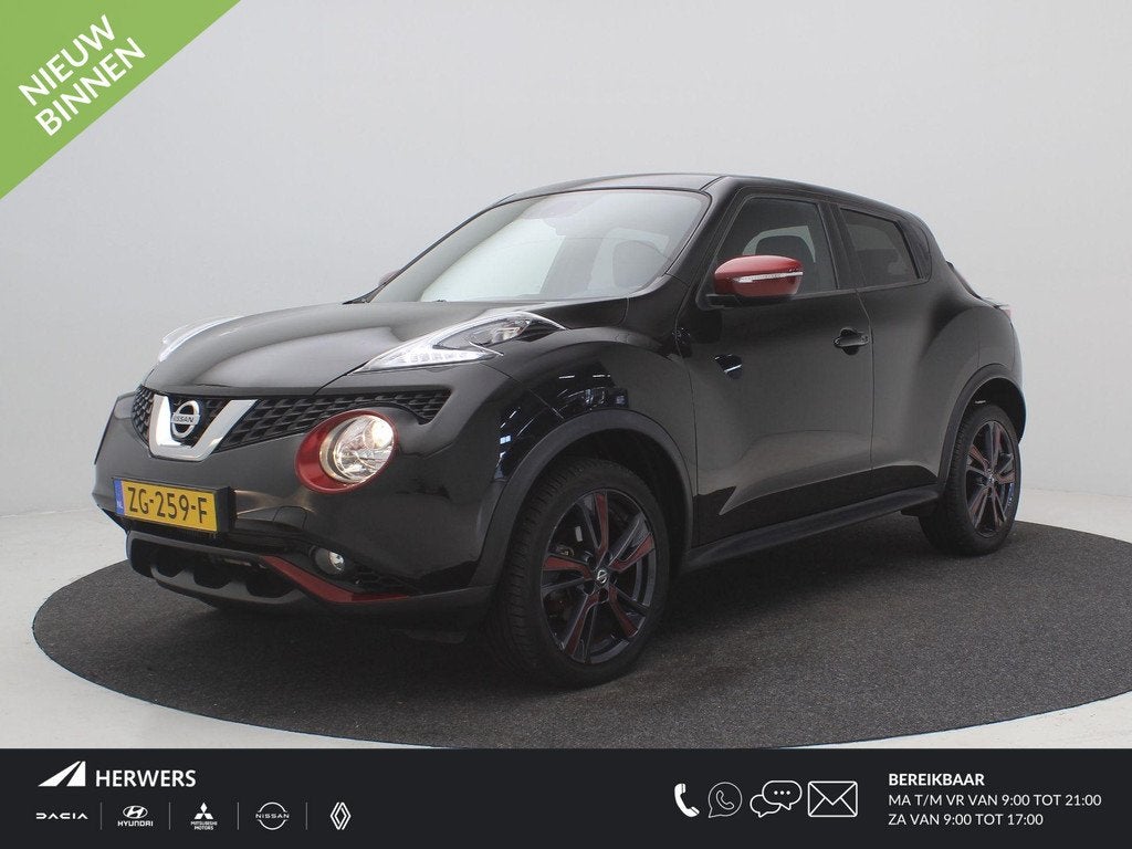 Nissan Juke 1.2 DIG-T Tekna Dynamic Edition / Navigatie / Ai, Auto's, Nissan, Bedrijf, Te koop, Juke, 360° camera, ABS, Airbags