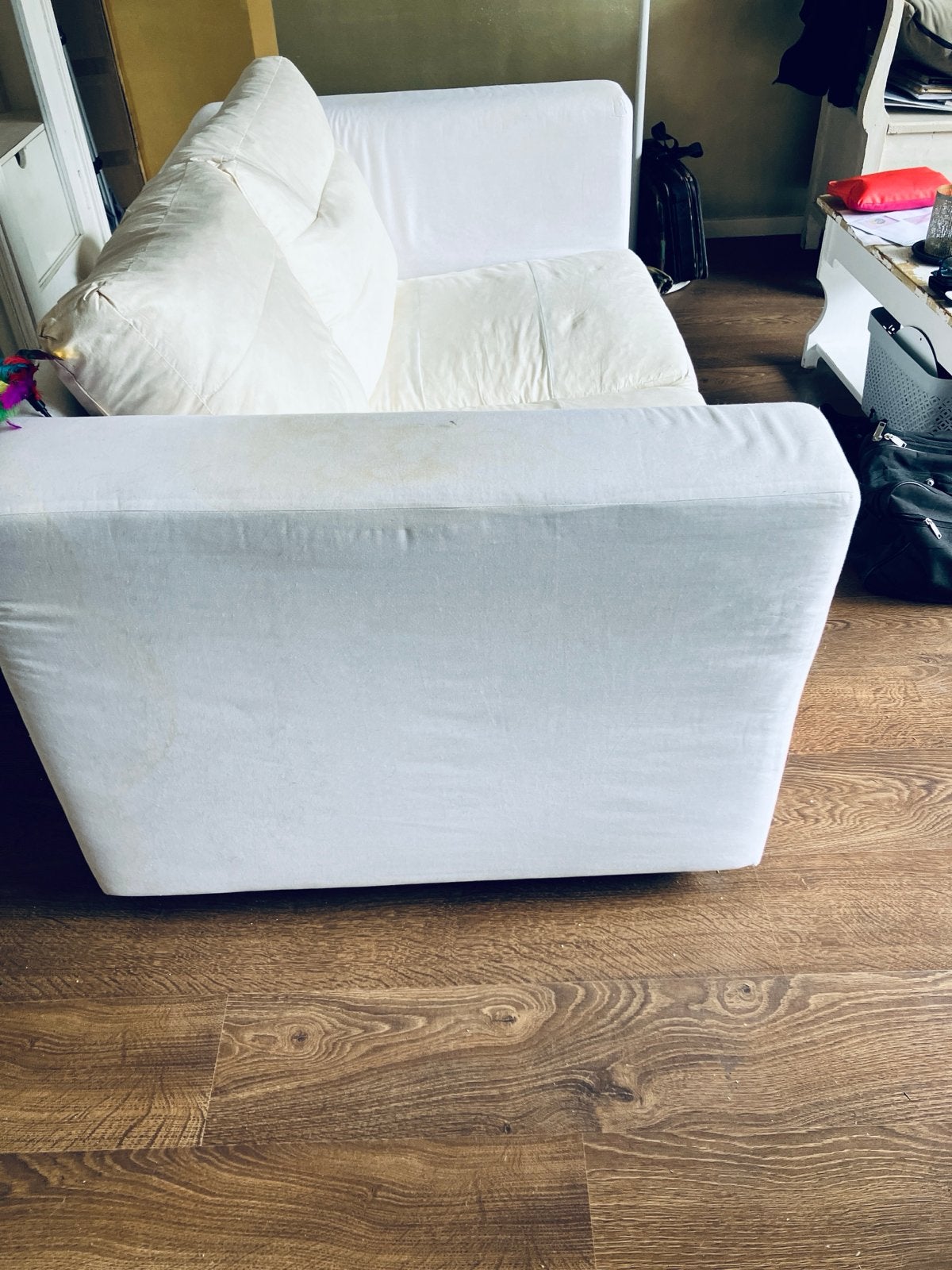 Gratis bankje van Trendhopper - 162 x 88 cm, Huis en Inrichting, Ophalen, Gebruikt, 150 tot 200 cm, Tweepersoons
