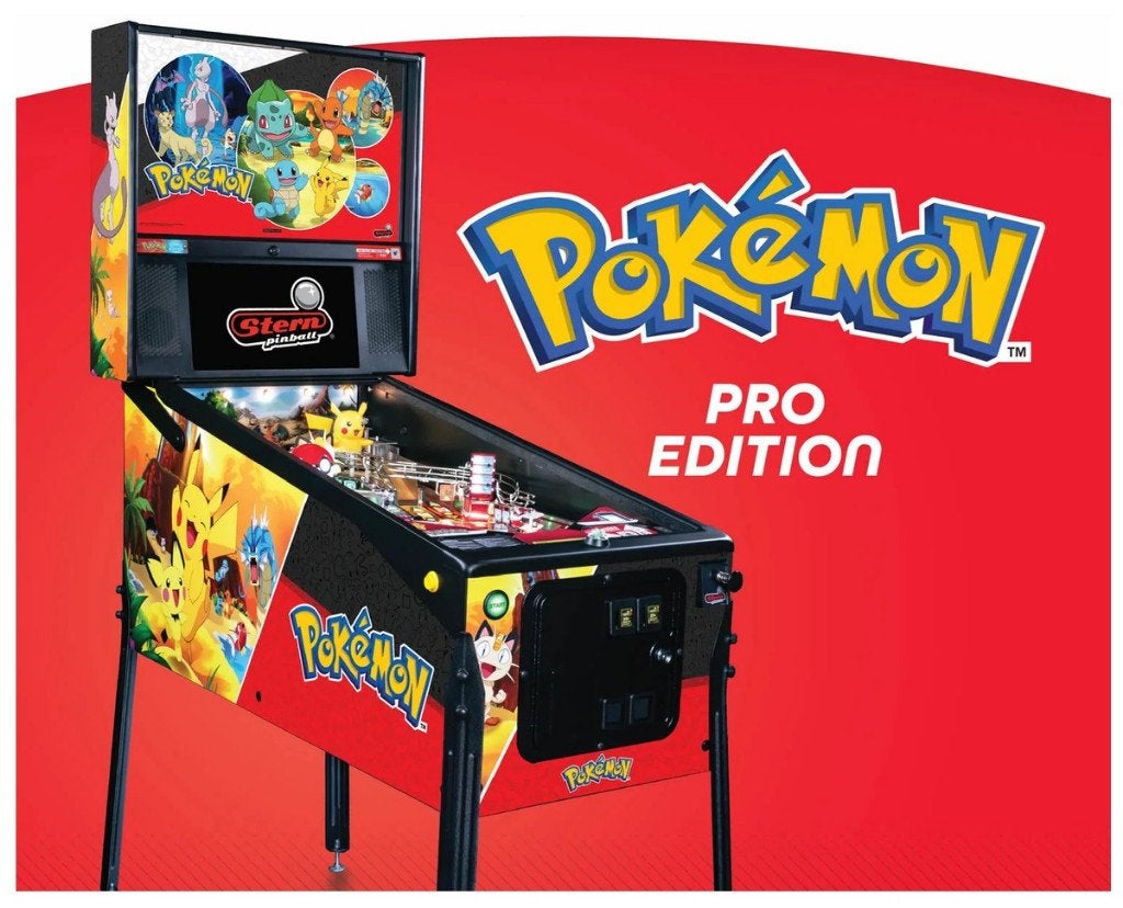 Stern Pokémon Pro Flipperkast HUO - very low plays, Verzamelen, Ophalen, Stern, Flipperkast, Nieuw