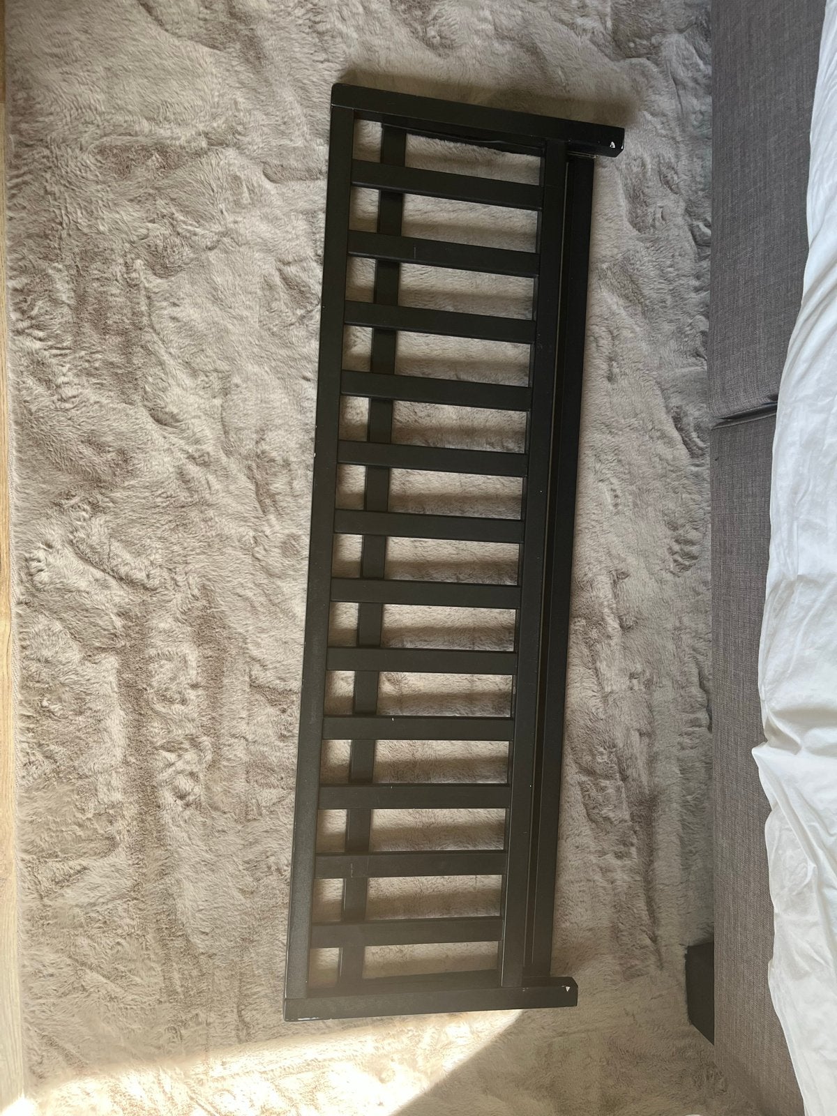 Uitvalbeveiliging bed - Zwart, Ophalen, Gebruikt, Overige typen, Metaal of IJzer