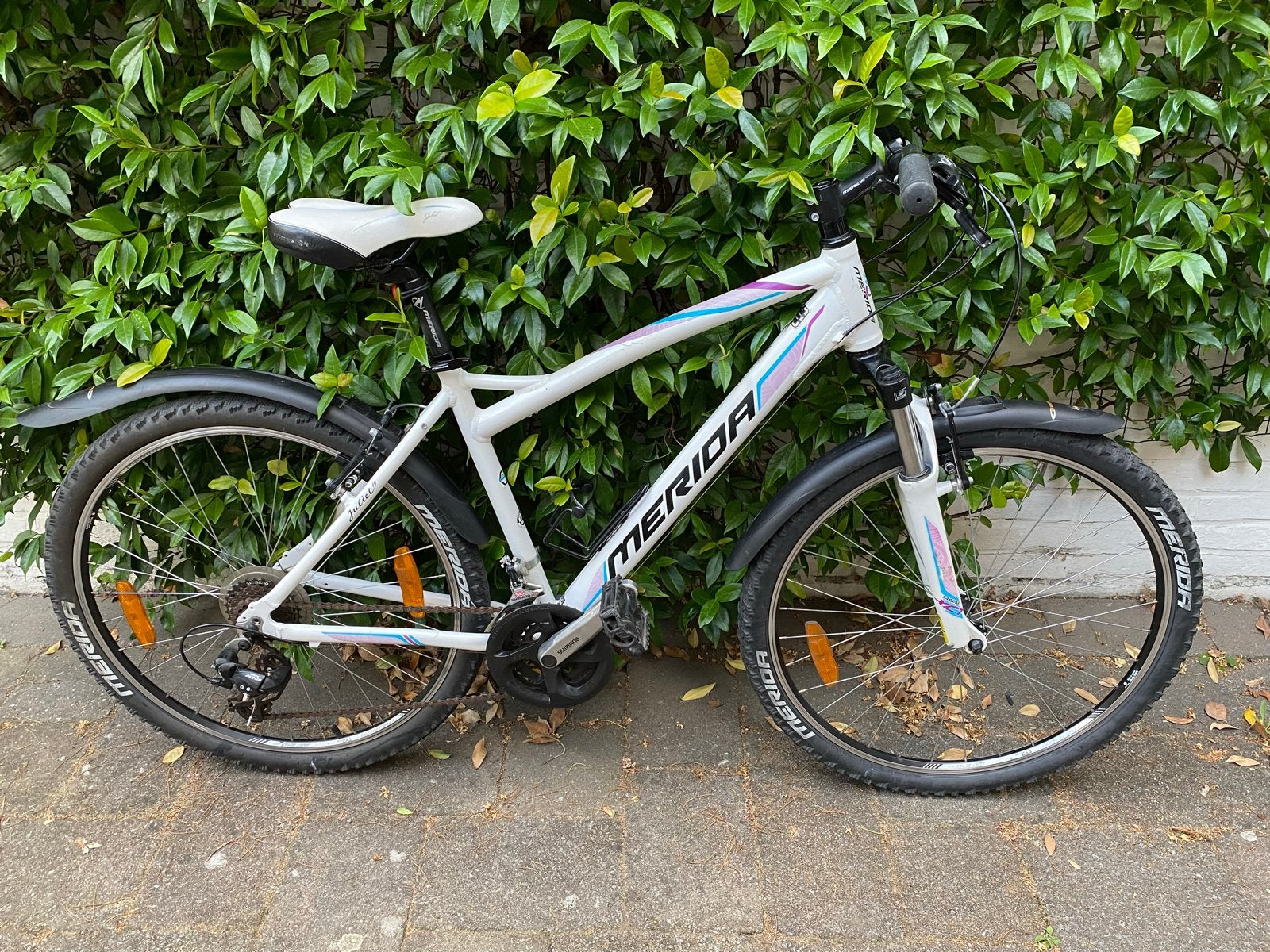 Merida Juliet 10 damesfiets, 26 inch, 21 versnellingen, Gebruikt, 26 inch, Velgrem, Minder dan 47 cm