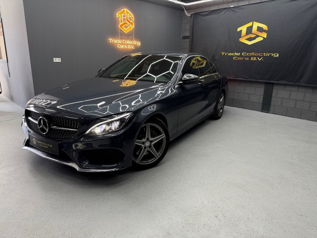 Mercedes-Benz C-klasse 300 CDI HYBRID Lease Edition Carplay-, Auto's, Mercedes-Benz, Automaat, Achterwielaandrijving, Gebruikt