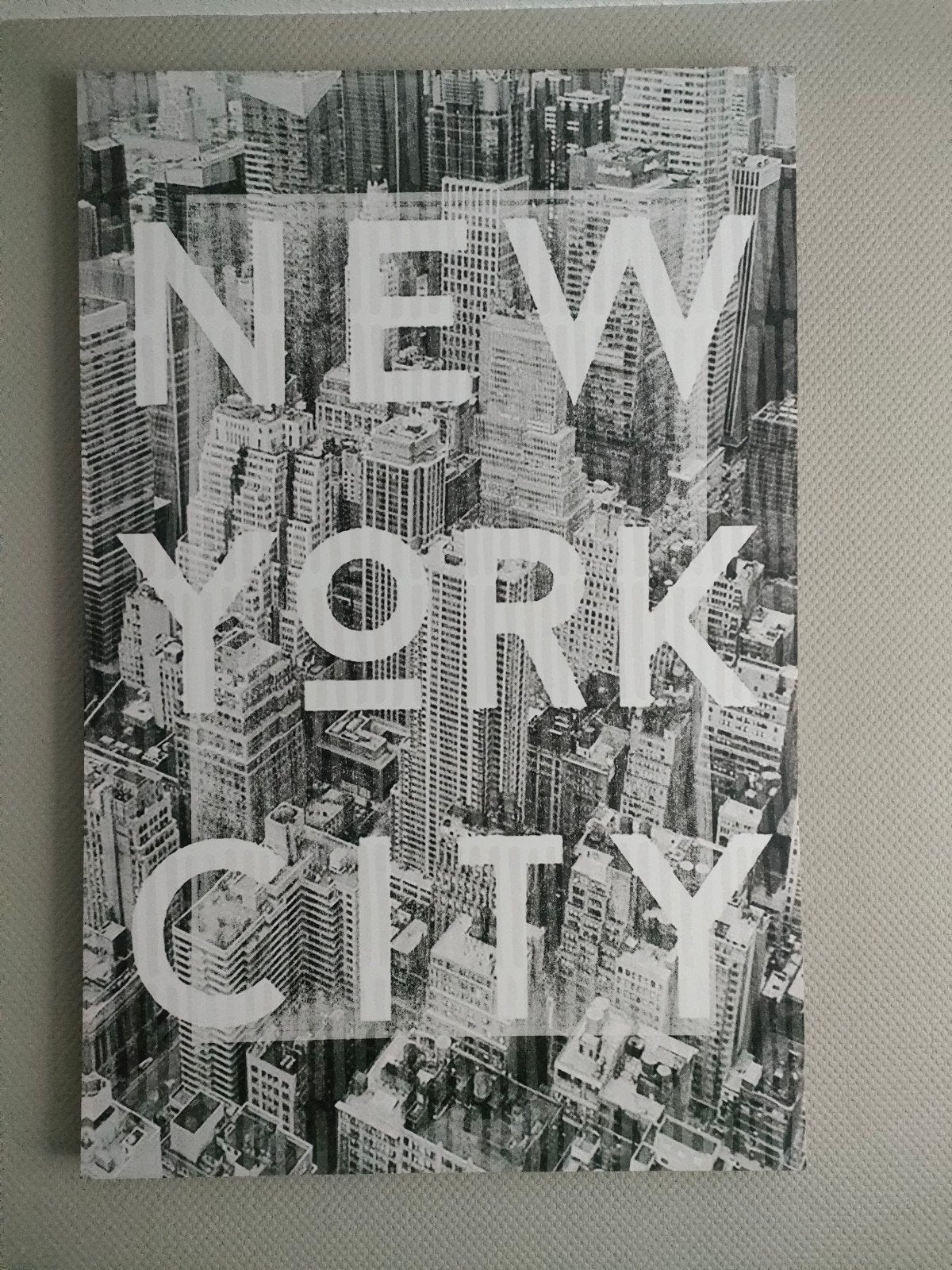 Canvas schilderij New York City, Ophalen, Zo goed als nieuw, Schilderij, 75 – 100