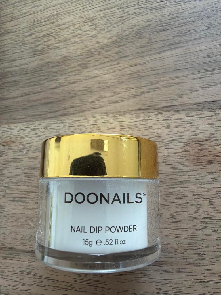DOONAILS Nail Dip Powder - Base Powder, Wit, Ophalen of Verzenden, Zo goed als nieuw, Handen en Nagels