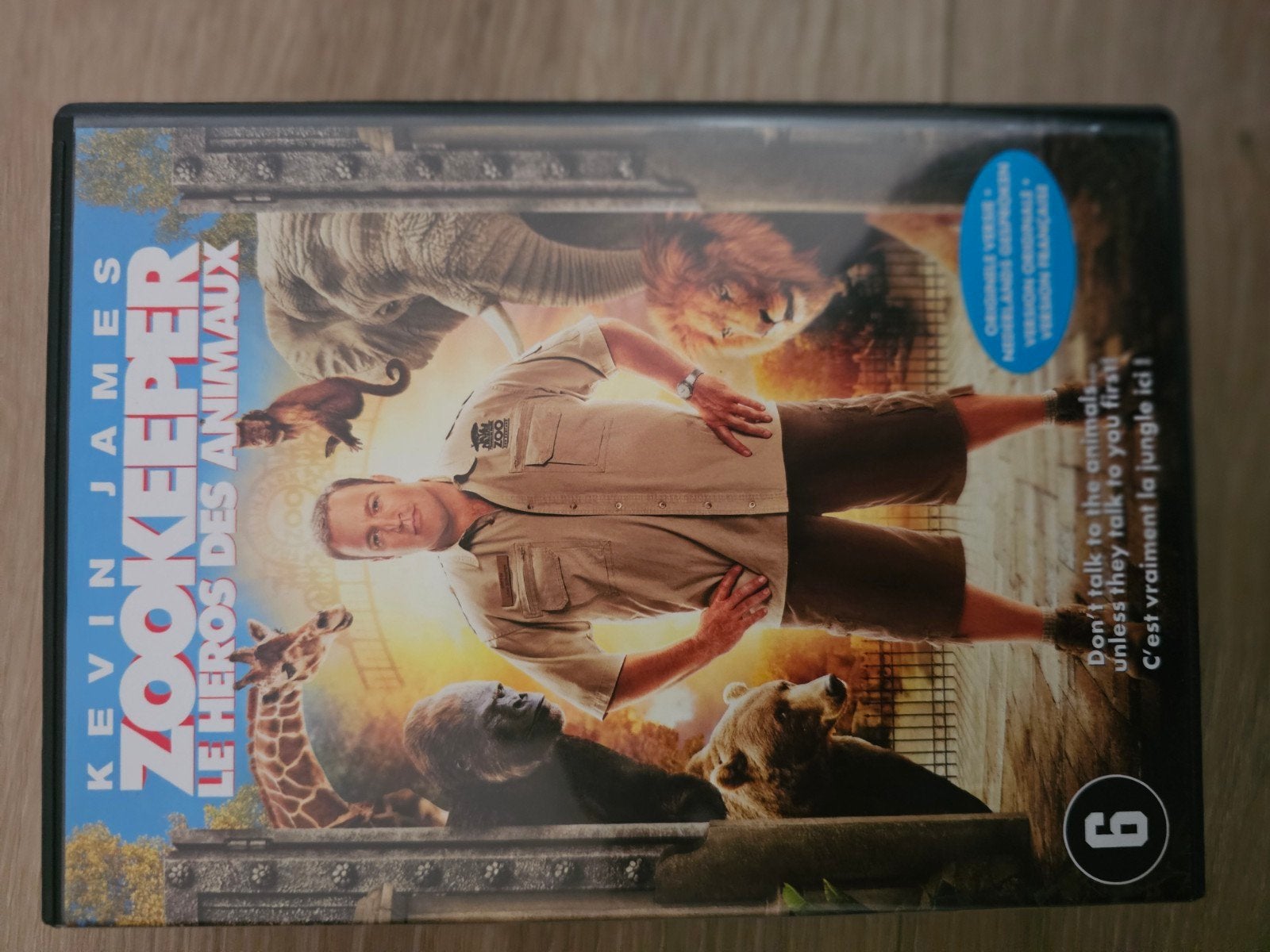 Zookeeper - Kevin James DVD - Familiecomedy, Engels, Alle leeftijden, Nederlands, Ophalen of Verzenden