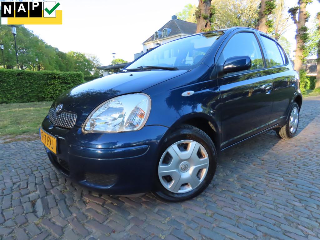 Toyota Yaris 1.3 VVT-i Sol Automaat Airco 5 Drs Stuurbekracg, Auto's, Toyota, 1299 cc, Gebruikt, 31 €/maand, 4 cilinders