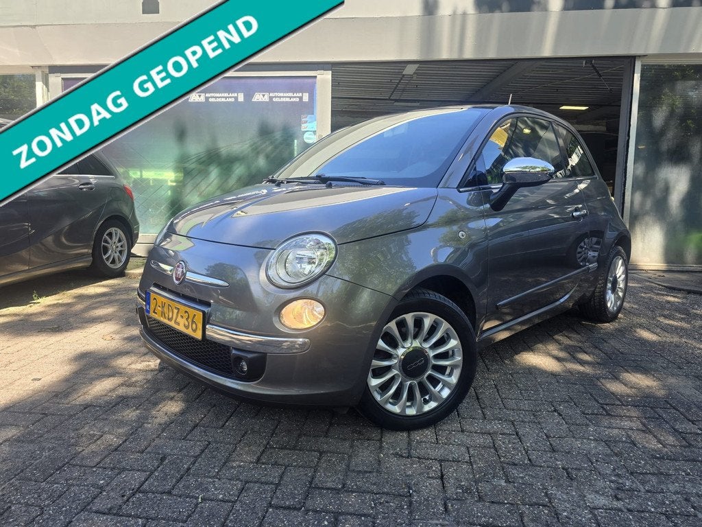 Fiat 500 1.0 TwinAir Lounge | 12MND GARANTIE | AIRCO | PANO, Euro 5, Stof, 840 kg, Origineel Nederlands