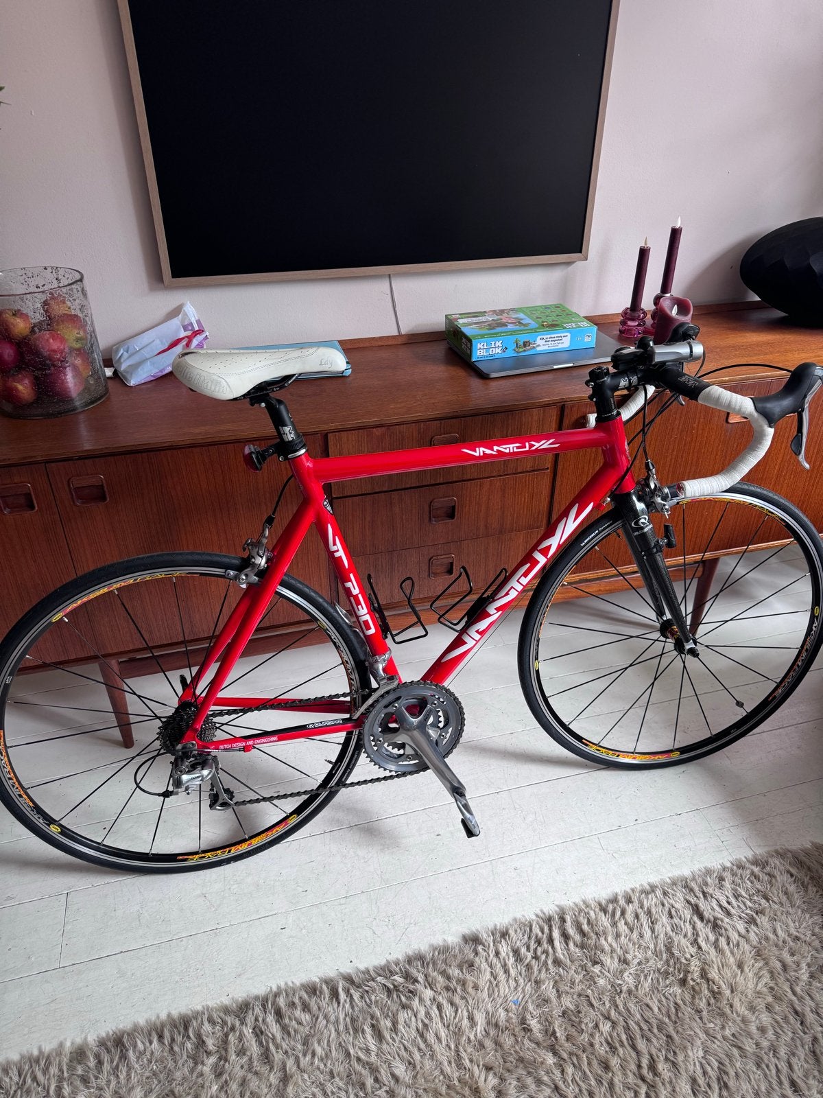 Mooie Van Tuyl VT730 racefiets in zeer goede staat 58, 28 inch, Velgrem, Aluminium, Zo goed als nieuw