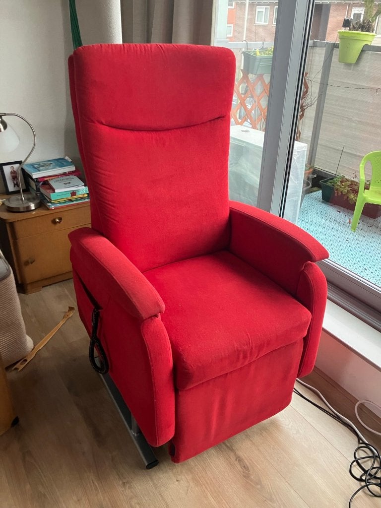 Fitform Sta op stoel staopstoel relax fauteuil slaapstoel, Ophalen, Gebruikt, Overige materialen, 75 tot 100 cm
