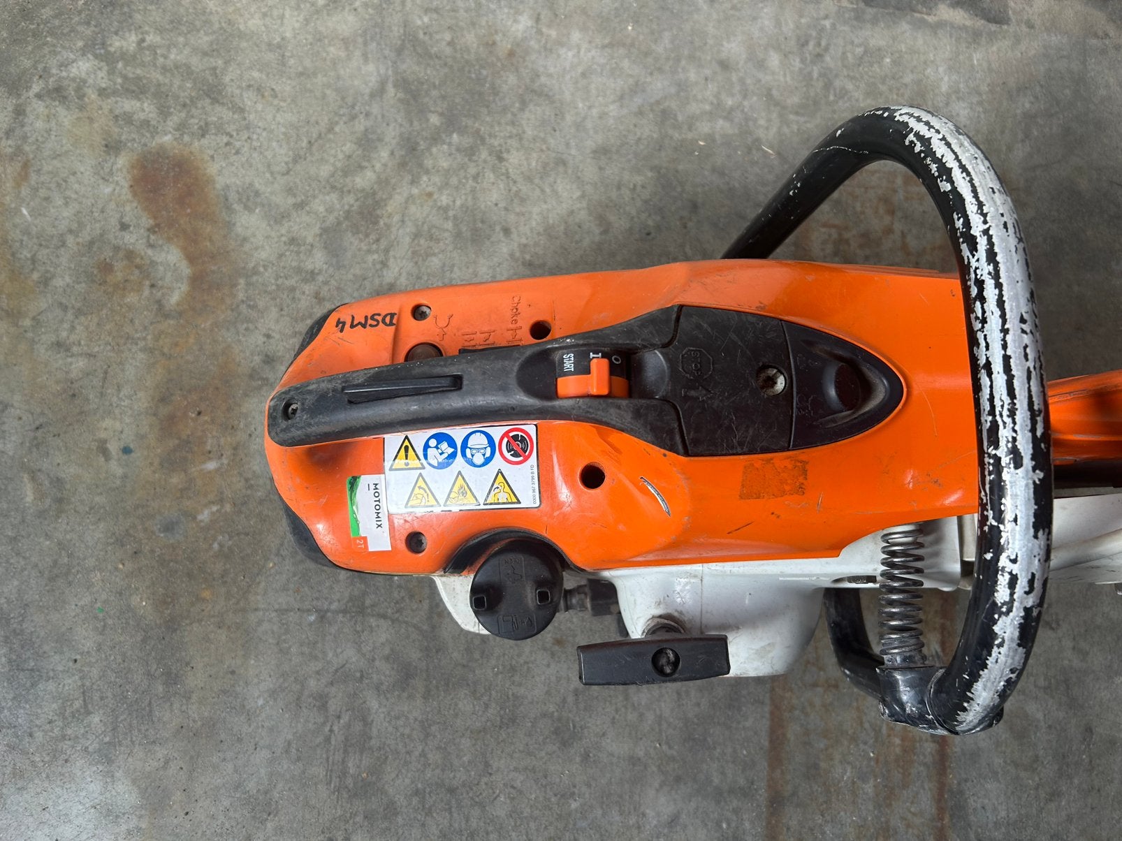 Foto 4 van Stihl TS410 doorslijper bandenzaag