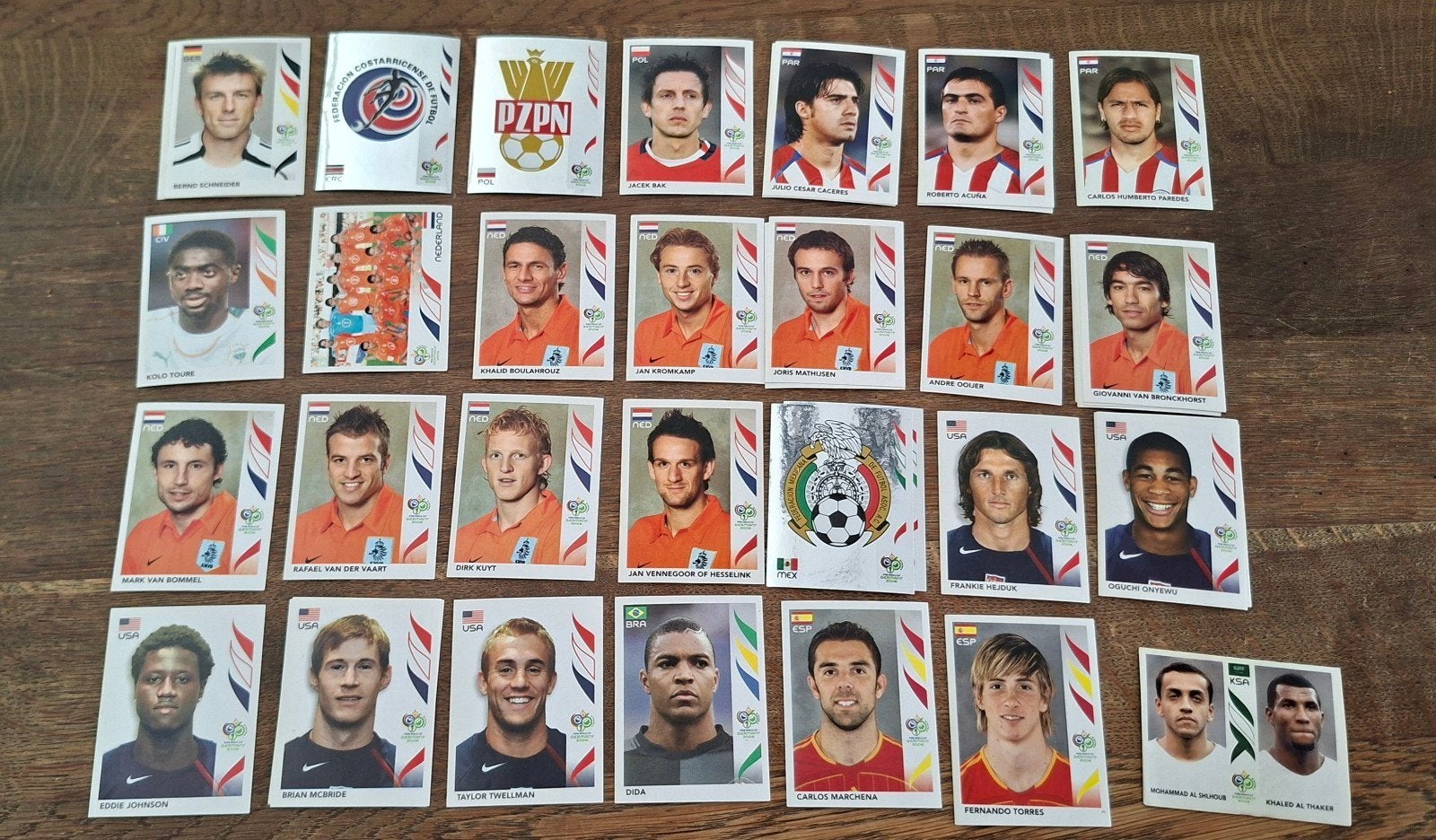 Panini Voetbalplaatjes FIFA World Cup 2006, Ophalen of Verzenden, Zo goed als nieuw, Poster, Plaatje of Sticker